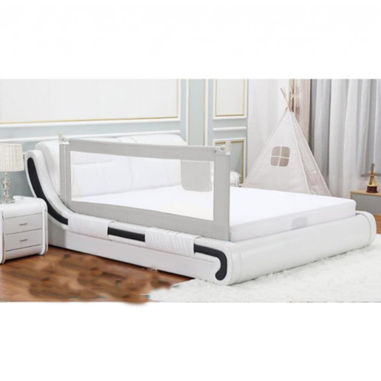 Queen size bed guard rail clearance